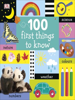 cover image of 100 First Things to Know